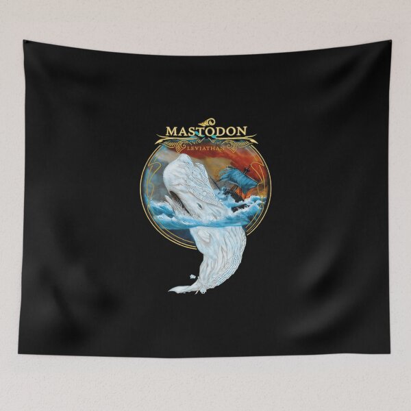 Item preview, Mastodons Leviathans Whale Ship Stormy designed and sold by MaelyVeyran.
