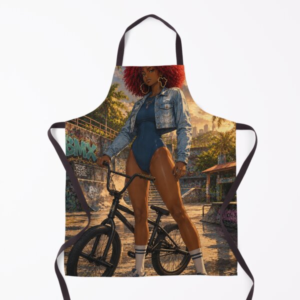 Item preview, Tropical BMX | Anime Street Girl Art designed and sold by TedKentPhoto.