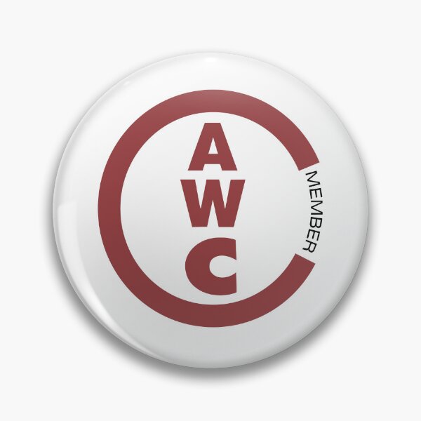 Item preview, AWC Member Circular Monogram Logo designed and sold by earthshotr.
