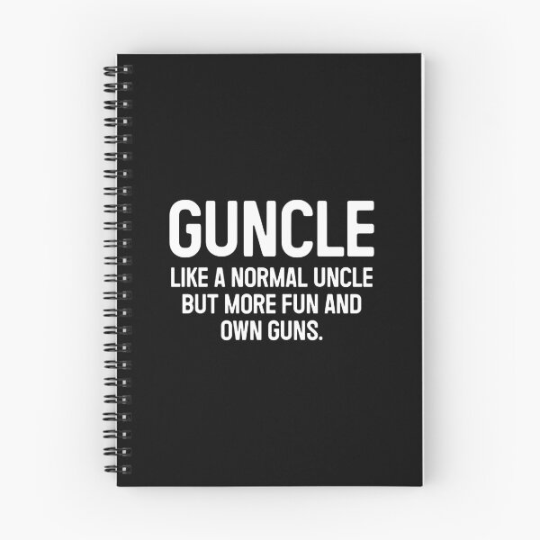Item preview, Guncle, Like a Normal Uncle But More Fun And Own Guns - Funny Uncle Gun Owner Gift designed and sold by qarinefesia.