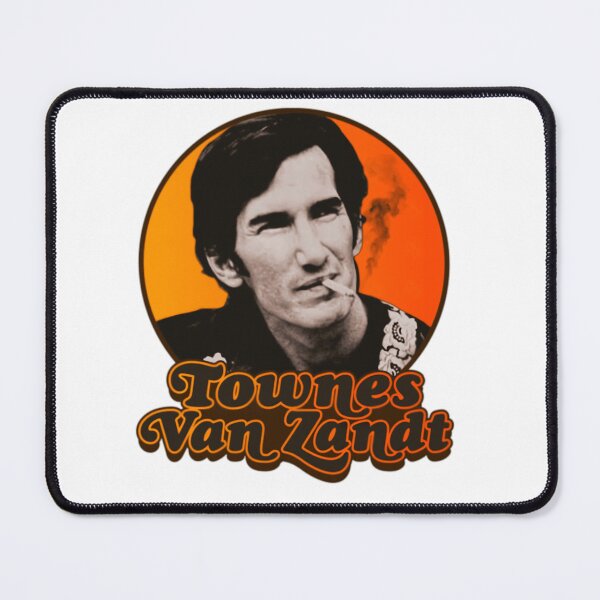 Item preview, Townes Van Zandt Outlaw Country Portrait Design designed and sold by DivinaDuba.