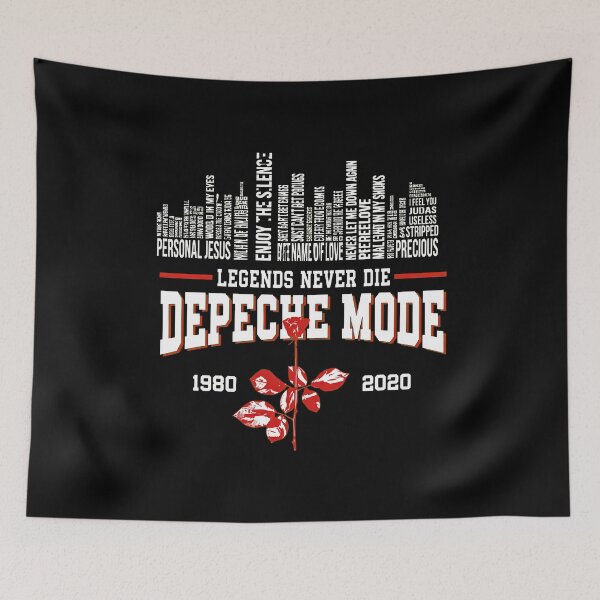 Item preview, Depeches Modes Legends Never Die Rose 1980 2020 designed and sold by MattenKranz.