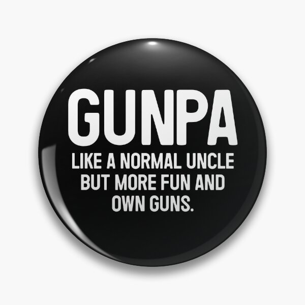 Item preview, Gunpa, Like A Normal Grandpa But More Fun And Owns Guns - Funny Granpa Gun Owner Gift designed and sold by qarinefesia.