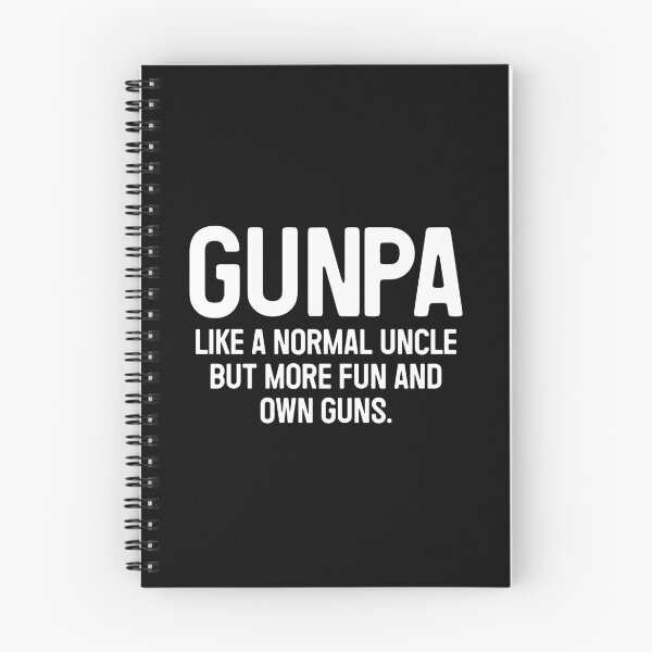Item preview, Gunpa, Like A Normal Grandpa But More Fun And Owns Guns - Funny Granpa Gun Owner Gift designed and sold by qarinefesia.