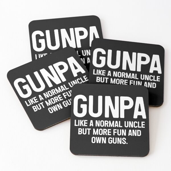 Item preview, Gunpa, Like A Normal Grandpa But More Fun And Owns Guns - Funny Granpa Gun Owner Gift designed and sold by qarinefesia.