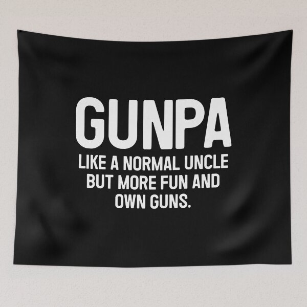 Item preview, Gunpa, Like A Normal Grandpa But More Fun And Owns Guns - Funny Granpa Gun Owner Gift designed and sold by qarinefesia.