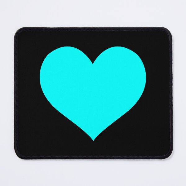 Item preview, Cyan Valentine's Day Love Heart Design designed and sold by pattern-archive.