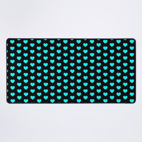 Item preview, Cyan Valentine's Day Love Heart Design designed and sold by pattern-archive.