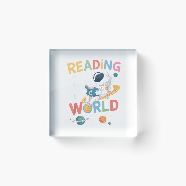 Item preview, Reading is Out of This World Space Funny Books Lover Kids T-Shirt designed and sold by bunnymoon stickers.