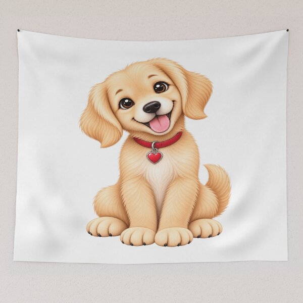 Item preview, Happy Puppy – Sweet Dog designed and sold by ✨ Daily Vibe Studio ✨.
