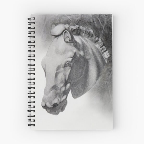Item preview, HORSE HEAD STUDY | Horse Head Graphite Drawing designed and sold by CaroEscalante.