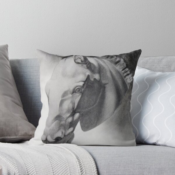 Item preview, HORSE HEAD STUDY | Horse Head Graphite Drawing designed and sold by CaroEscalante.