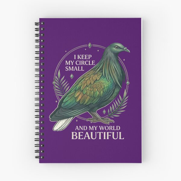 Item preview, Nicobar Pigeon I Keep My Circle Small And My World Beautiful designed and sold by Max Store.