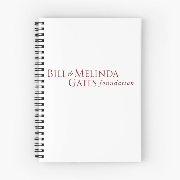 Item preview, Bill and Melinda Gates Foundation Red Serif Logo designed and sold by earthshotr.