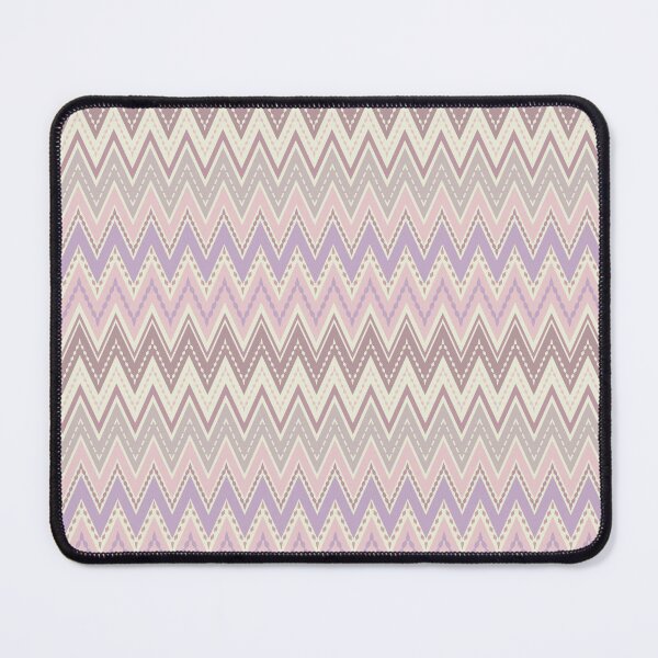 Item preview, Pink beige zigzag designed and sold by fuzzyfox.