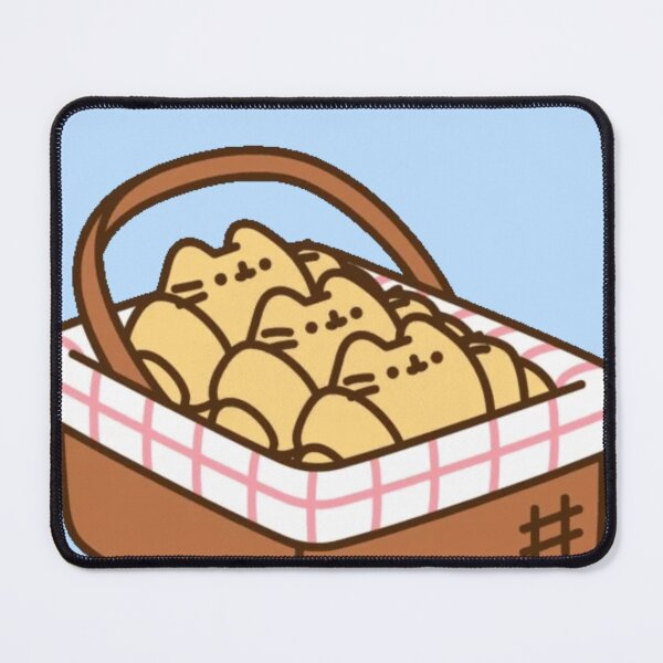 Item preview, croissant basket pusheen!!! designed and sold by PLANET-VEE.