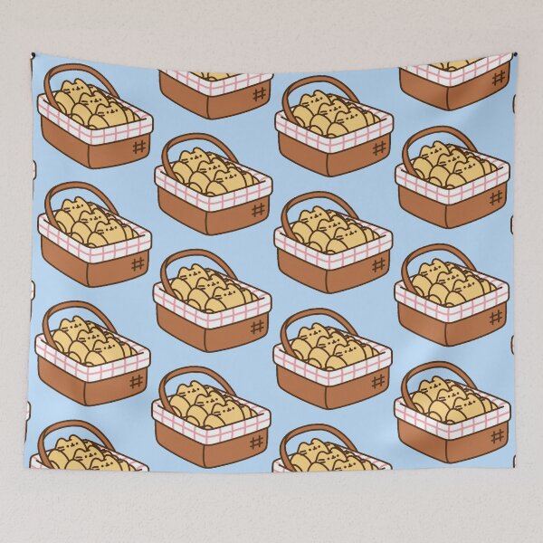 Item preview, croissant basket pusheen!!! designed and sold by PLANET-VEE.