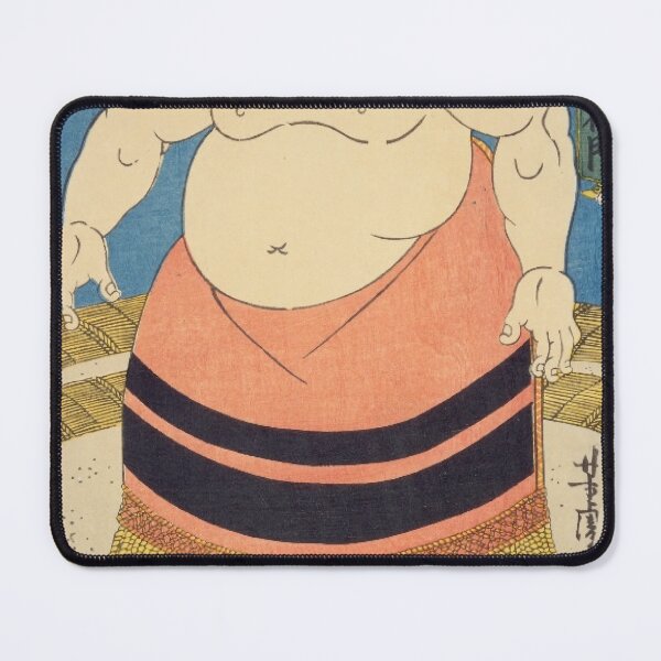 Item preview, Vintage Japanese Sumo Wrestler Nijigatake Senemon Ukiyo-e Art designed and sold by vekotpu.