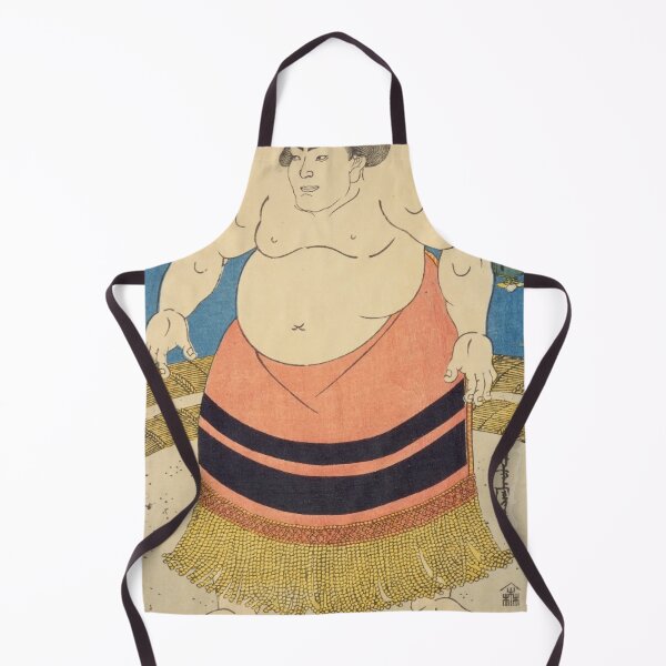 Item preview, Vintage Japanese Sumo Wrestler Nijigatake Senemon Ukiyo-e Art designed and sold by vekotpu.