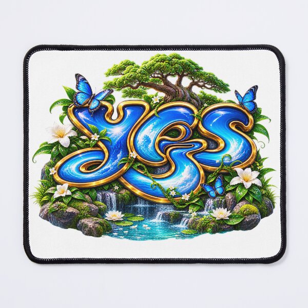 Item preview, new yes band blue logo designed and sold by iamarquez5.