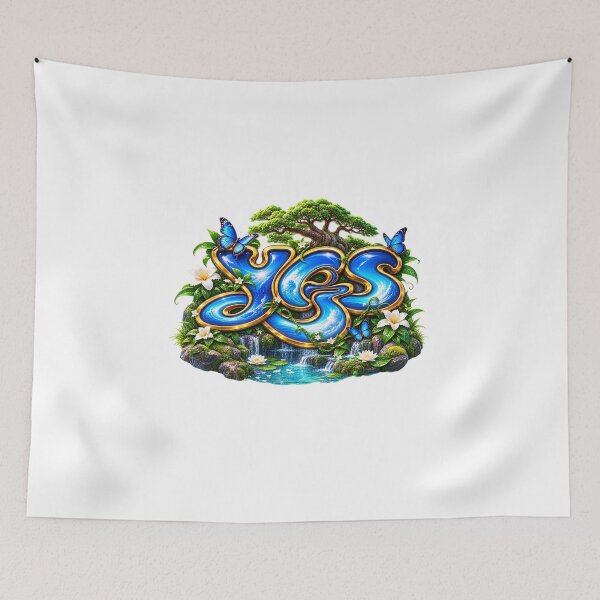 Item preview, new yes band blue logo designed and sold by iamarquez5.