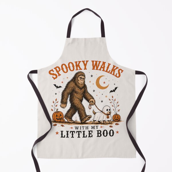 Item preview, Spooky Walks With My Little Boo Bigfoot Halloween designed and sold by Eh Plus Designs.