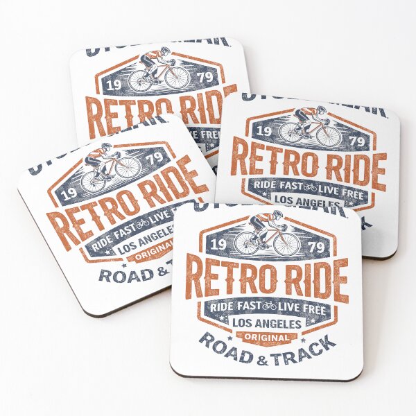 Item preview, Cyclo Gear Retro Ride Los Angeles Cycling Poster designed and sold by Matinez Pink.