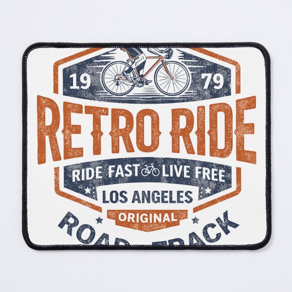 Item preview, Cyclo Gear Retro Ride Los Angeles Cycling Poster designed and sold by Matinez Pink.