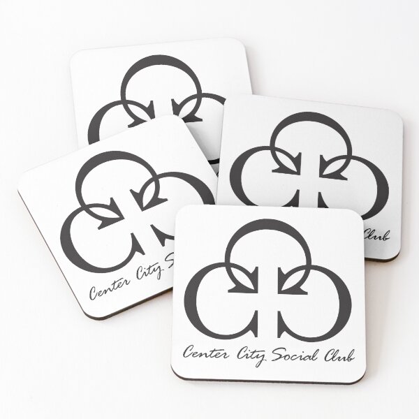 Item preview, Center City Social Club Interlocking Monogram Logo designed and sold by earthshotr.