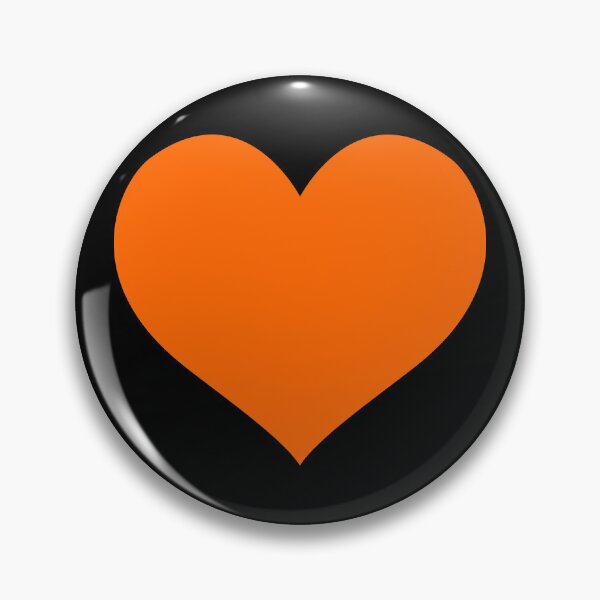 Item preview, Orange Valentine's Day Love Heart Design designed and sold by pattern-archive.