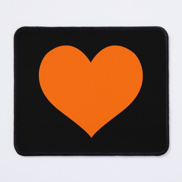 Item preview, Orange Valentine's Day Love Heart Design designed and sold by pattern-archive.