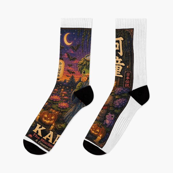 Item preview, Halloween Edition Kappa - Spooky Cozy Japanese Folklore designed and sold by Handcan.