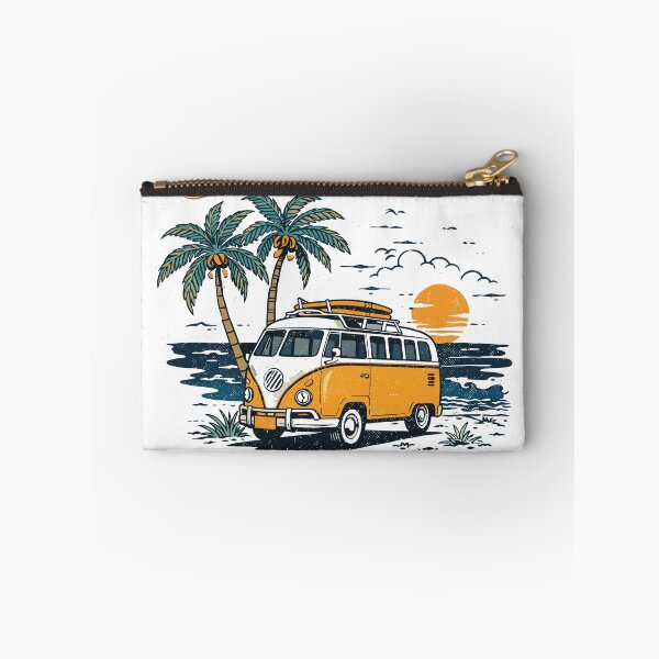 Item preview, Beach Getaways Let's Get Lost Camper Van Poster designed and sold by Matinez Pink.