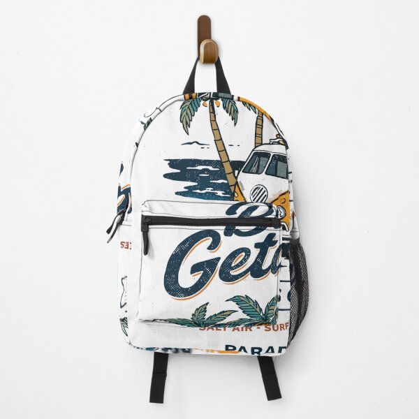 Item preview, Beach Getaways Let's Get Lost Camper Van Poster designed and sold by Matinez Pink.