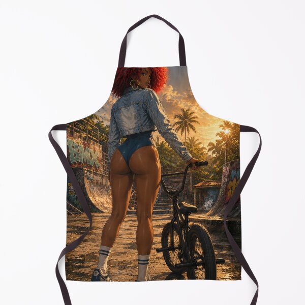 Item preview, Tropical BMX | Anime Street Girl Art designed and sold by TedKentPhoto.