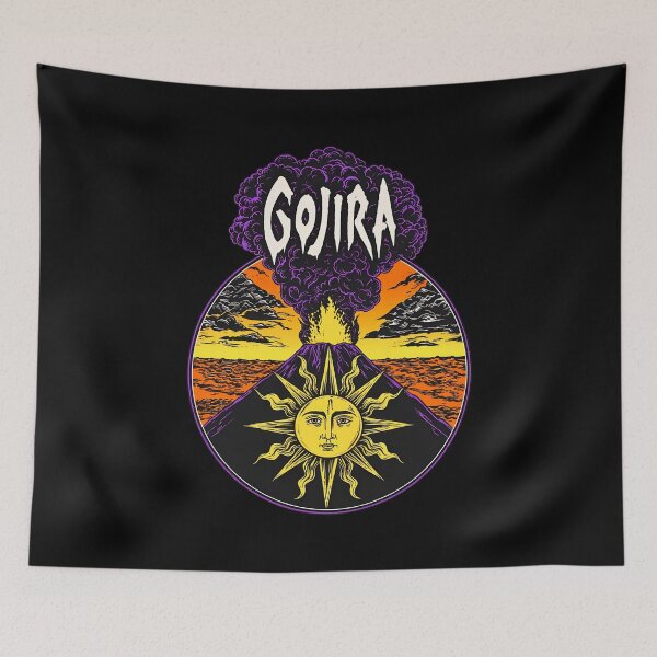 Item preview, Gojiras Volcano Sun Face designed and sold by MattenKranz.
