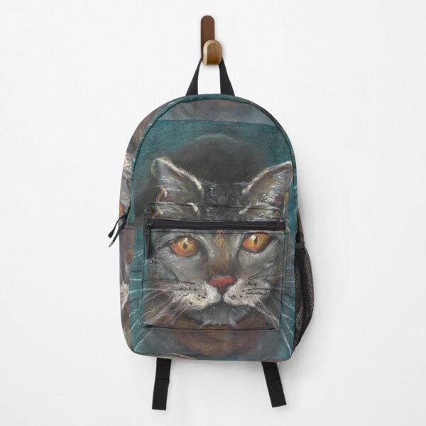 Item preview, Cat Portrait with Amber Eyes designed and sold by Sansaranna.