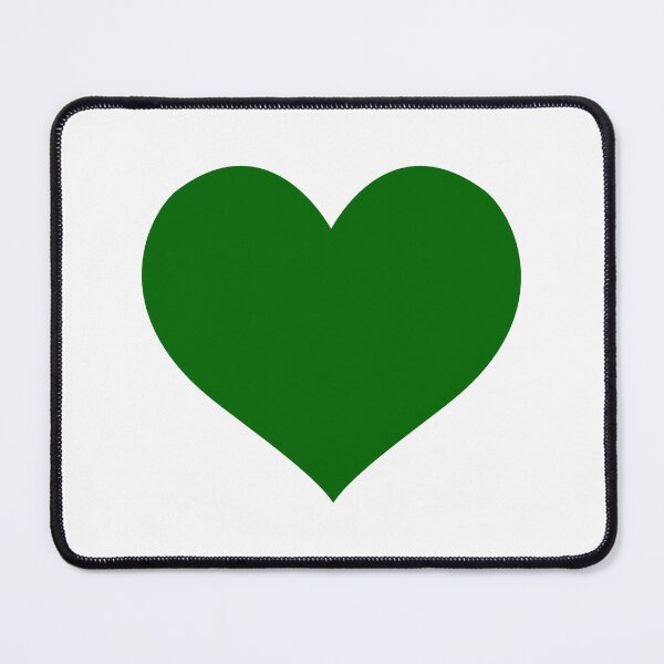 Item preview, Dark Green Valentine's Day Love Heart Design designed and sold by pattern-archive.