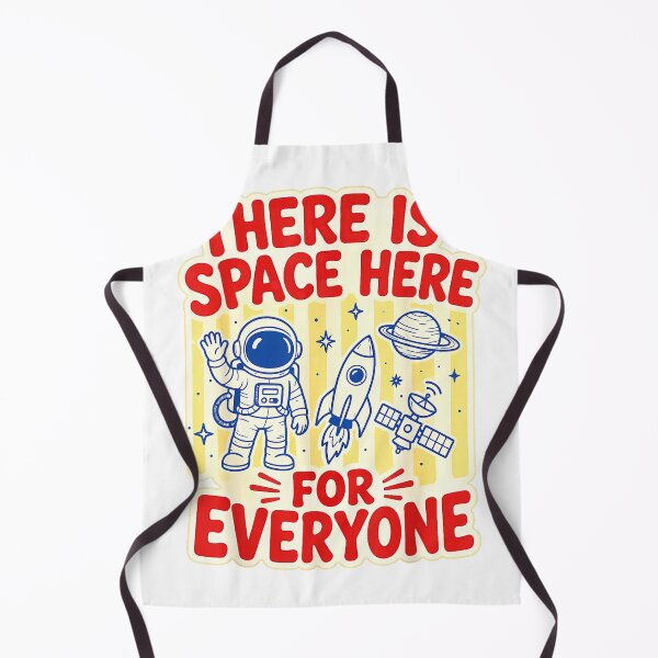 Item preview, There is Space Here for Everyone Funny Inclusion Teacher T-Shirt designed and sold by Magoya Store ⭐⭐⭐⭐⭐.
