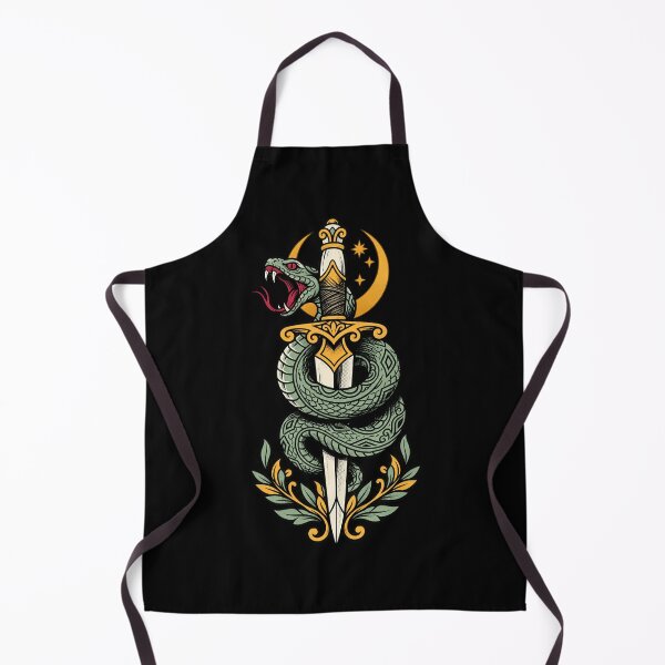 Item preview, Serpent And Dagger Neo Traditional Tattoo Flash designed and sold by The Mellonaire.