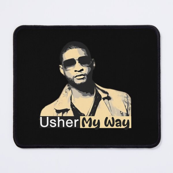 Item preview, Usher My Way Retro R&B Portrait Design designed and sold by DivinaDuba.