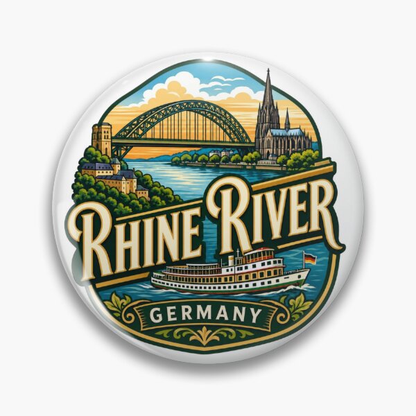 Item preview, Rhine River, Germany  designed and sold by Myra365Art.
