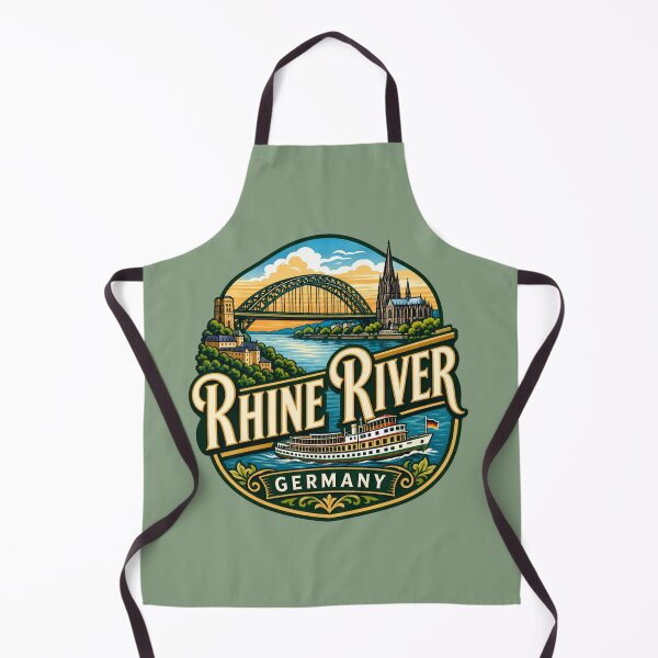 Item preview, Rhine River, Germany designed and sold by Myra365Art.