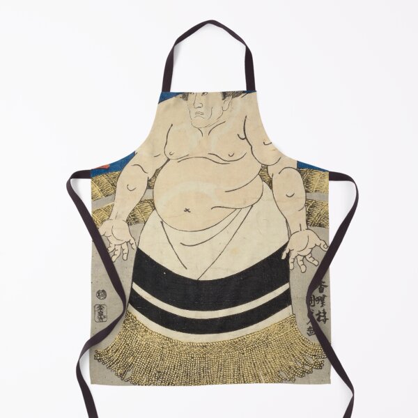 Item preview, Vintage Japanese Sumo Wrestler Jinmaku Kyugoro Ukiyo-e Art designed and sold by vekotpu.