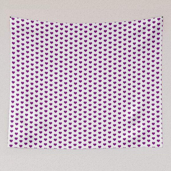 Item preview, Purple Valentine's Day Love Heart Design designed and sold by pattern-archive.