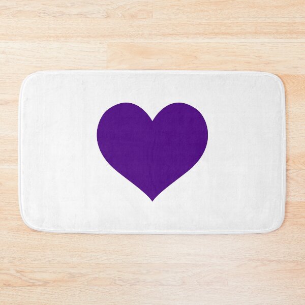 Item preview, Dark Purple Valentine's Day Love Heart Design designed and sold by pattern-archive.