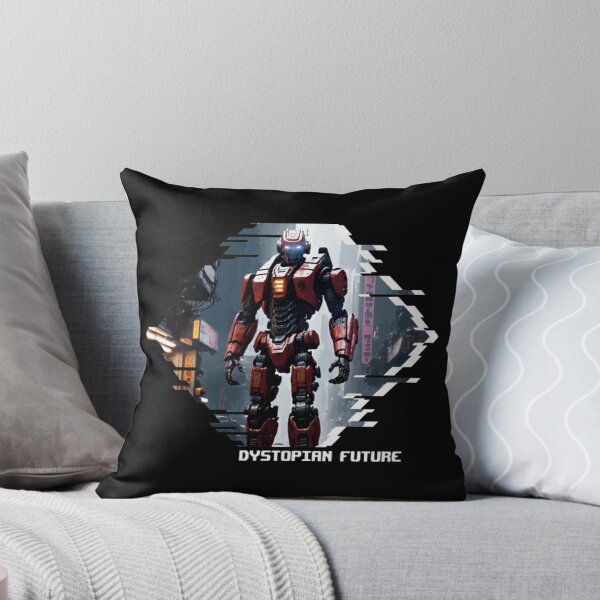 Item preview, Cyberpunk Robot Neon Circuit Sci-Fi Design designed and sold by DivinaDuba.