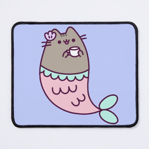 Item preview, mermaid pusheen!!! designed and sold by PLANET-VEE.