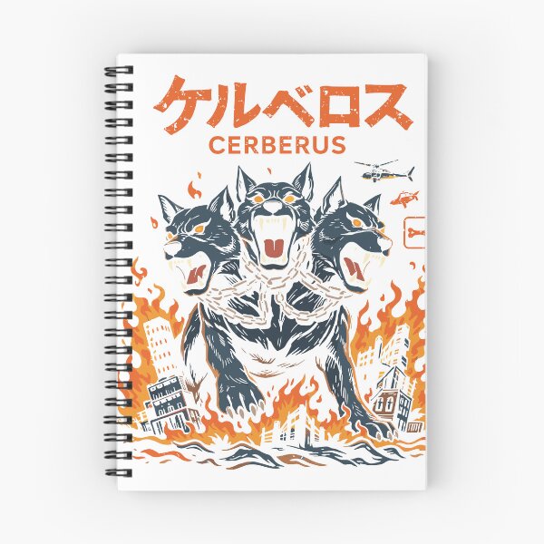 Item preview, Cerberus Three-Headed Hellhound Vintage Poster designed and sold by Matinez Pink.