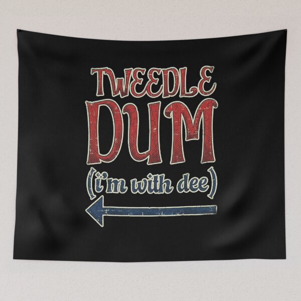 Item preview, Tweedle Dum Im With Dee Funny Matching Costume Vintage designed and sold by SEINENGAPPI18.